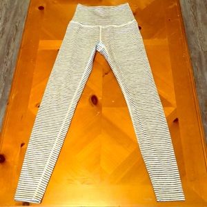 Beyond Yoga Surf Stripe High-waisted Midi Legging